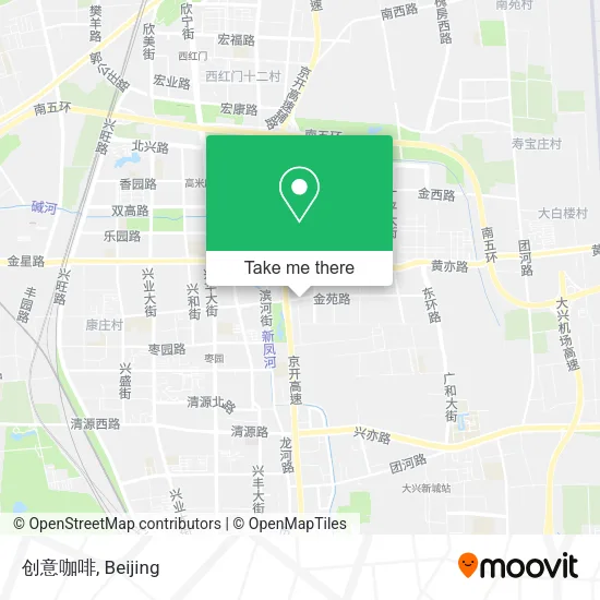 创意咖啡 map