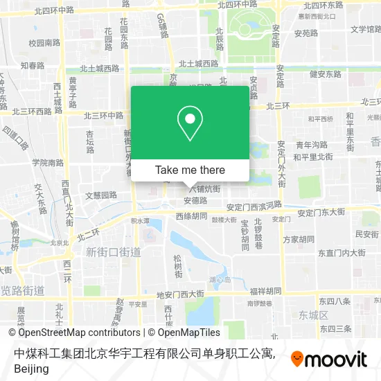 中煤科工集团北京华宇工程有限公司单身职工公寓 map