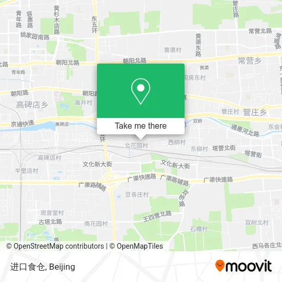 进口食仓 map