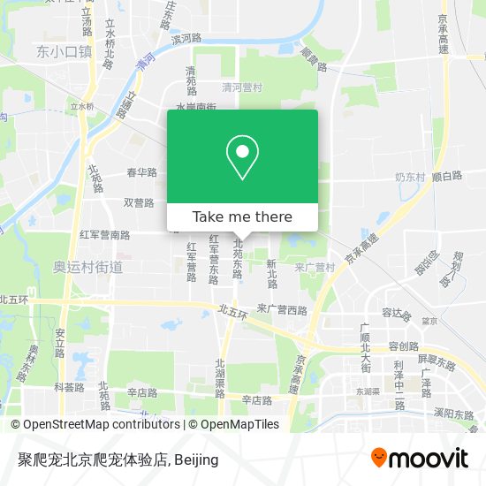聚爬宠北京爬宠体验店 map