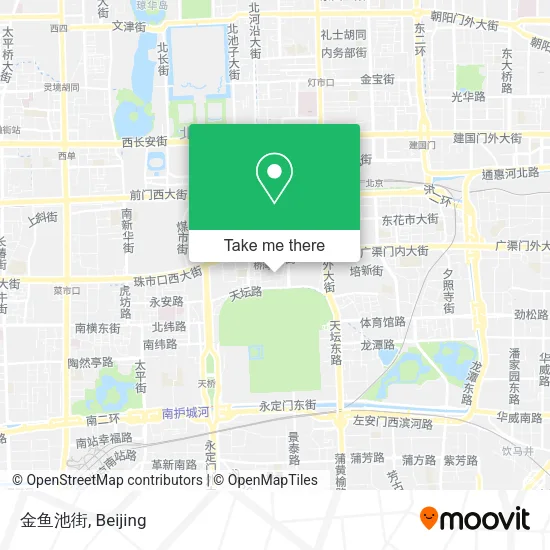 金鱼池街 map