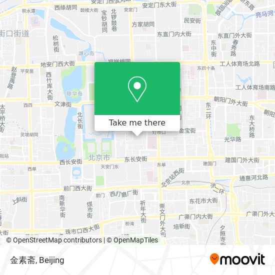 金素斋 map