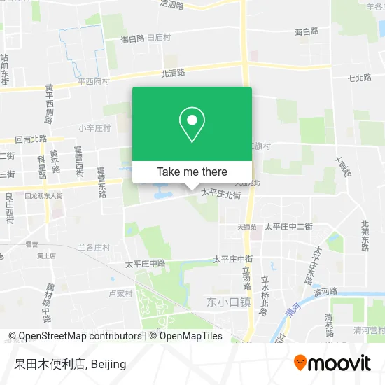 果田木便利店 map