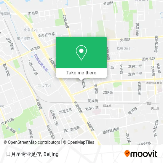 日月星专业足疗 map