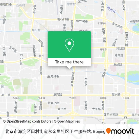 北京市海淀区田村街道永金里社区卫生服务站 map