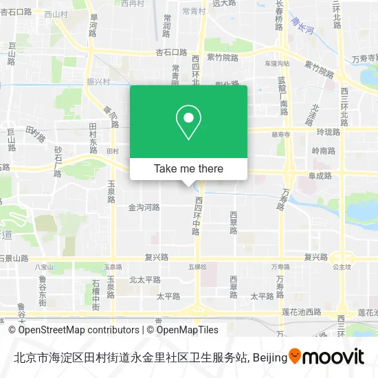 北京市海淀区田村街道永金里社区卫生服务站 map
