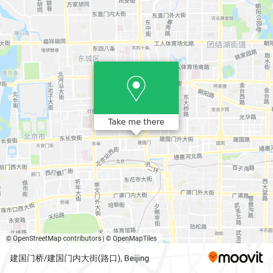 建国门桥/建国门内大街(路口) map