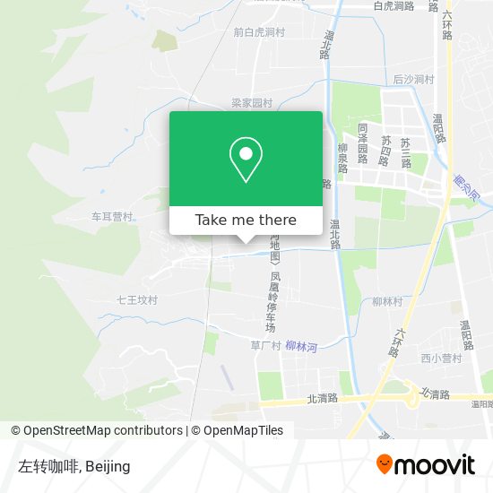 左转咖啡 map