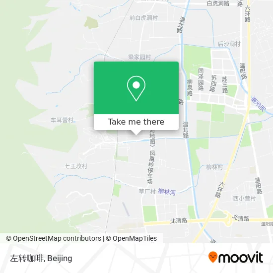 左转咖啡 map