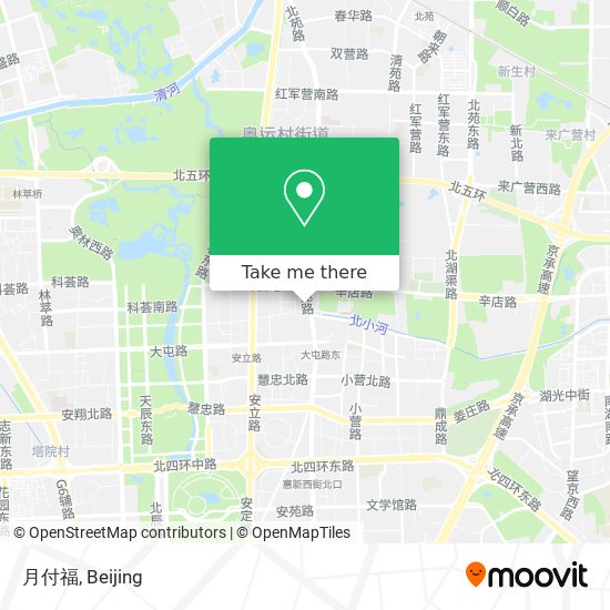 月付福 map