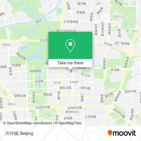 月付福 map