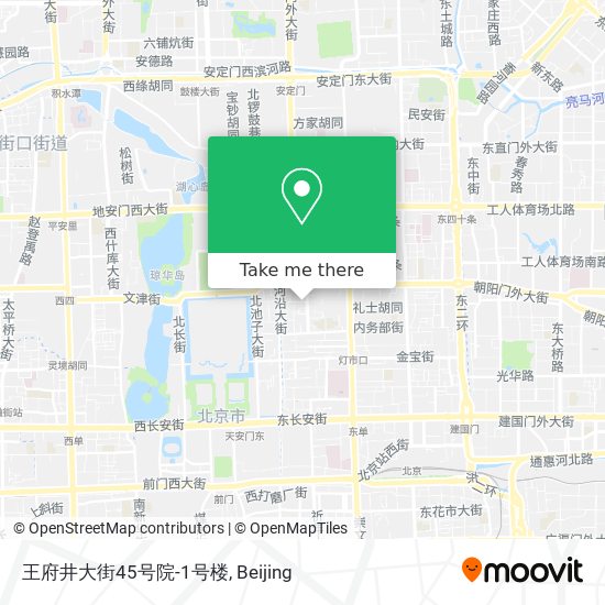 王府井大街45号院-1号楼 map