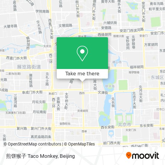 煎饼猴子 Taco Monkey map