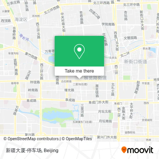 新疆大厦-停车场 map