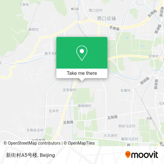 新街村A5号楼 map