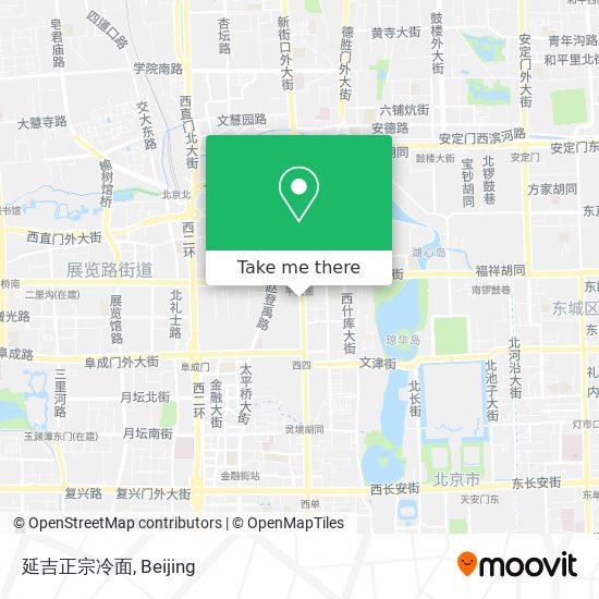 延吉正宗冷面 map