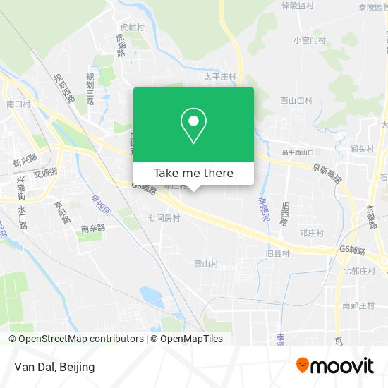 Van Dal map