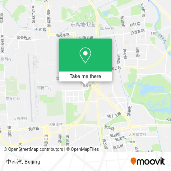 中南湾 map