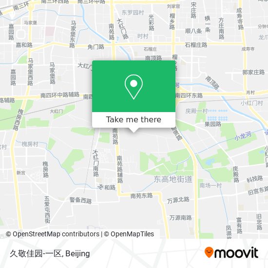 久敬佳园-一区 map