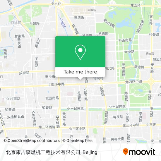 北京康吉森燃机工程技术有限公司 map