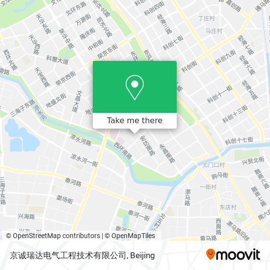 京诚瑞达电气工程技术有限公司 map