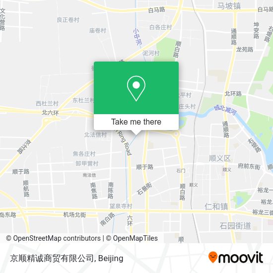 京顺精诚商贸有限公司 map