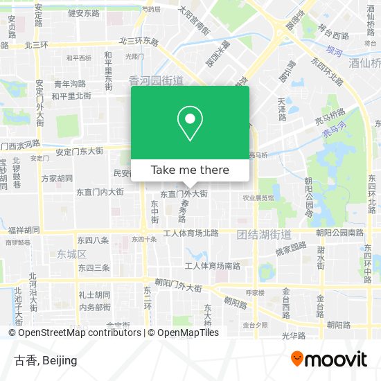 古香 map