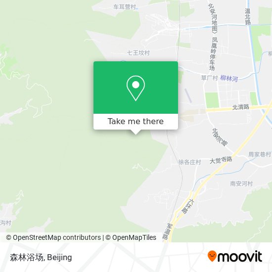 森林浴场 map