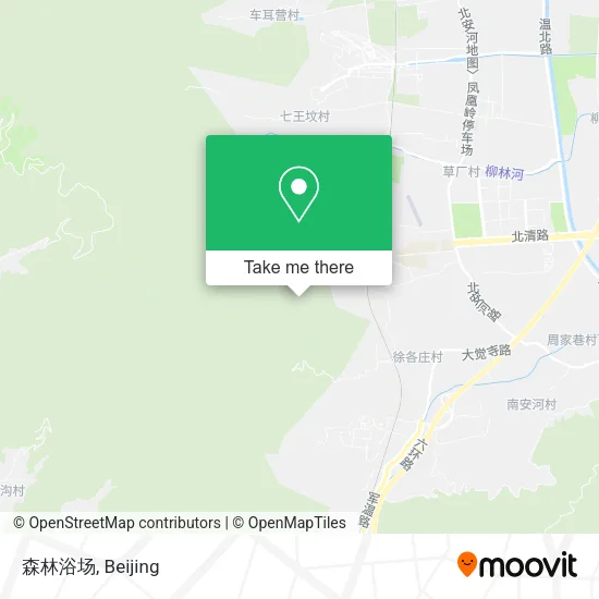 森林浴场 map