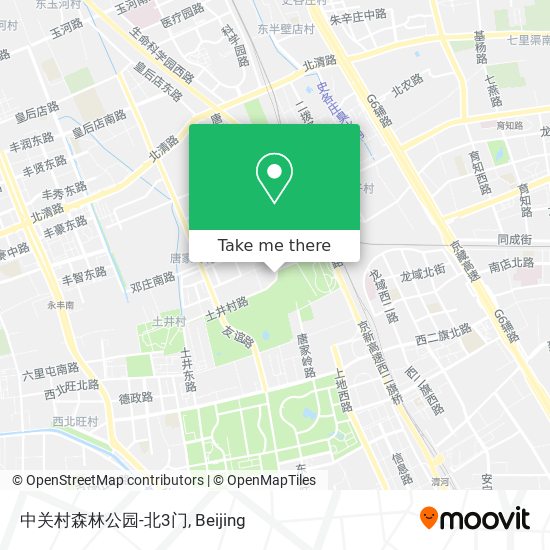 中关村森林公园-北3门 map