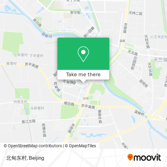 北甸东村 map