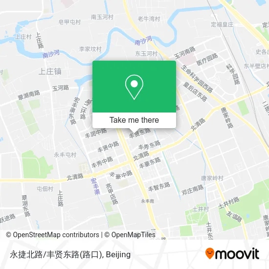 永捷北路/丰贤东路(路口) map