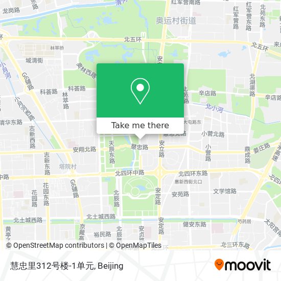 慧忠里312号楼-1单元 map