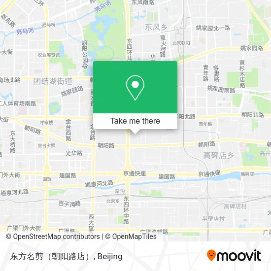 东方名剪（朝阳路店） map