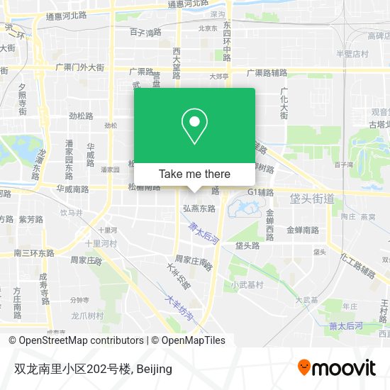 双龙南里小区202号楼 map