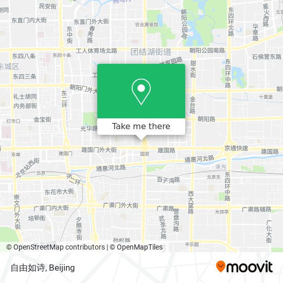 自由如诗 map