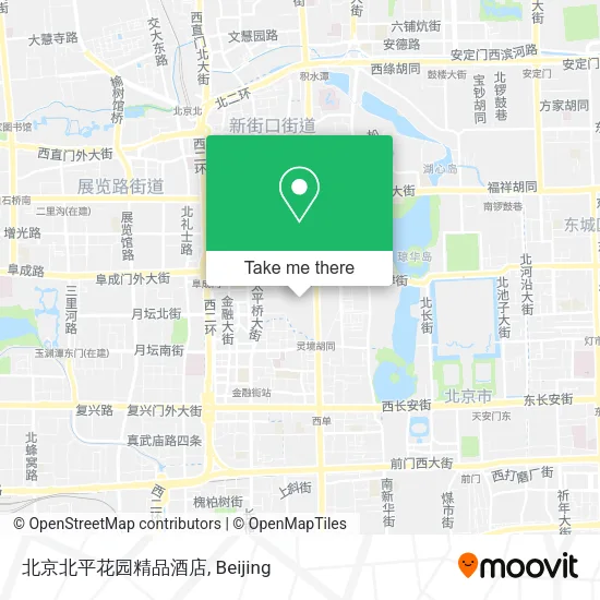 北京北平花园精品酒店 map