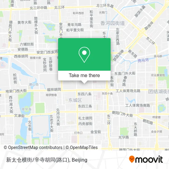 新太仓横街/辛寺胡同(路口) map