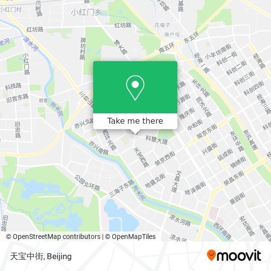 天宝中街 map
