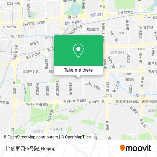 怡然家园-6号院 map