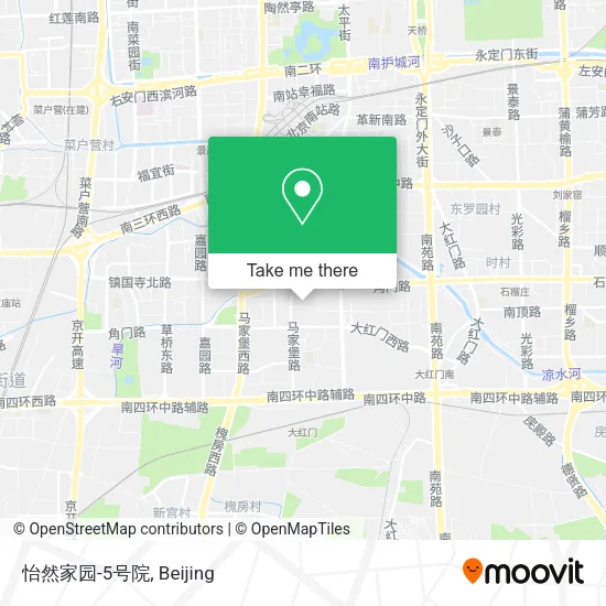 怡然家园-5号院 map