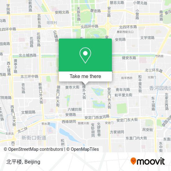 北平楼 map