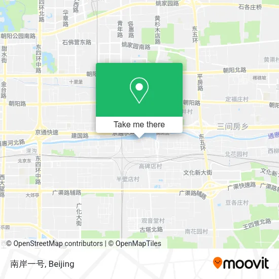 南岸一号 map