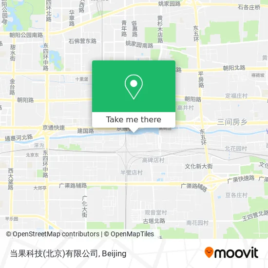 当果科技(北京)有限公司 map