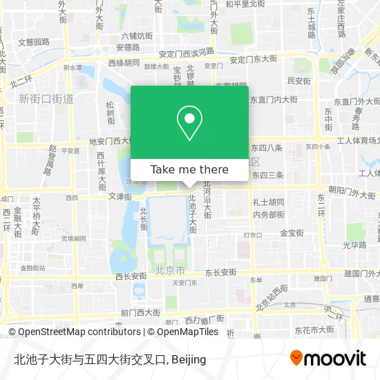 北池子大街与五四大街交叉口 map