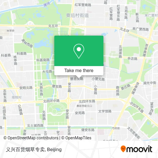 义兴百货烟草专卖 map