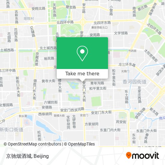 京驰烟酒城 map