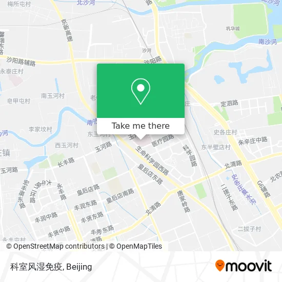 科室风湿免疫 map
