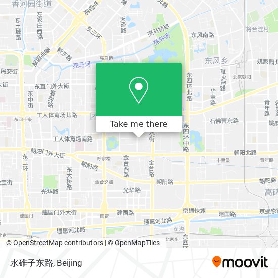 水碓子东路 map