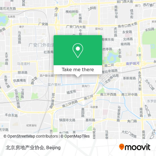北京房地产业协会 map